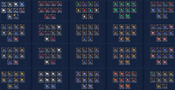 Sufficient Crafting materials