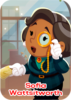 Monopoly GO Sofia Wattsitworth Character