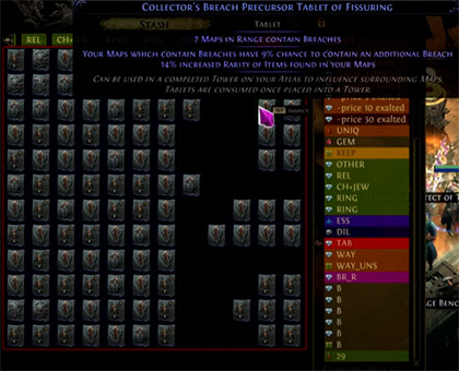 Collector's Breach Precursor Tablet of Fissuring