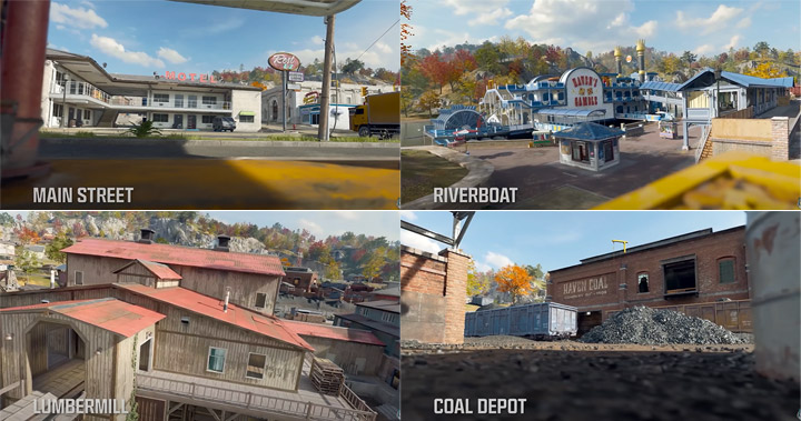 COD BO7 Main Street, Riverboat, Lumbermaill and Coal Depot Overview