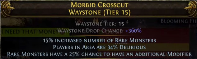 Morbid Crosscut Waystone Screenshot