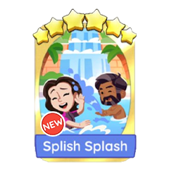 Splish Splash Gold Card