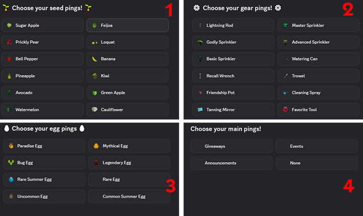 Grow a Garden Discord Server Overview