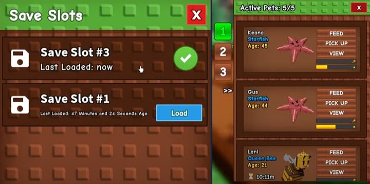 Grow a Garden Pet Inventory Presets Overview