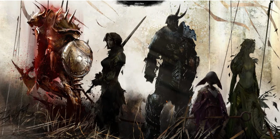 GW2 Races Overview