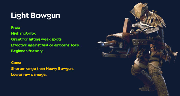 Light Bowgun Weapon Overview