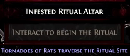 Infested Ritual Altar