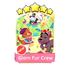Glam Fur Crew Card