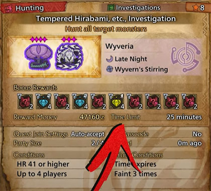 Hunting Rewards Overview