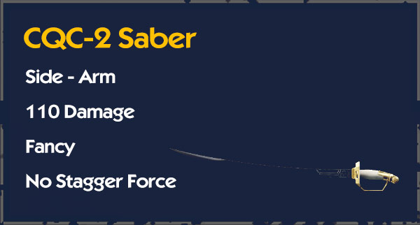 CQC-2 Saber Overview